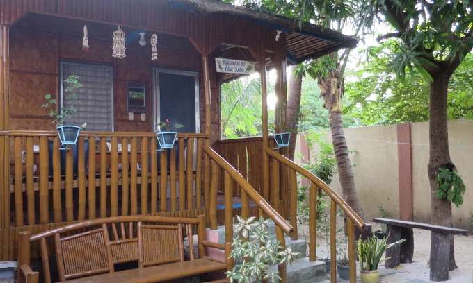 Roxas Cottage | Cute , cool Blue Kubo near the beach