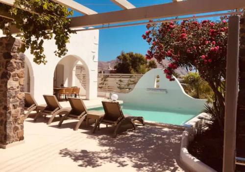 Perivolos Villa | DAFNES VILLA 1 Private Pool