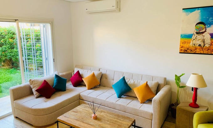 Jardins De Carthage Apartment | Dar Masha - Proche de Tout - Séjour Chic à Jardin de Carthagen
