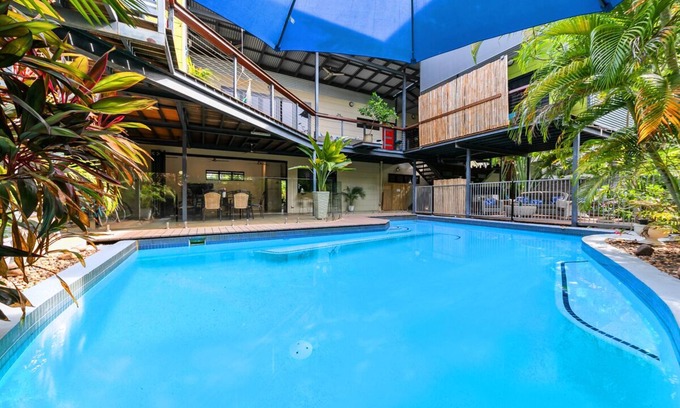 Rapid Creek Apartment | Darwin Style Tropical Luxury Apartment + WARM POOL + Bikes + Pet Croc