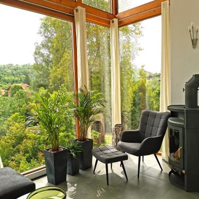 Guentersberge House | DAS Ferienhaus Waldblick