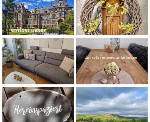 Lieser House | das rote Ferienhaus Terlinden