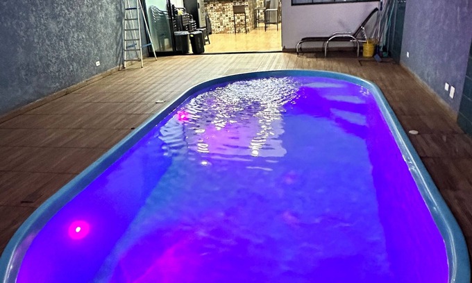 Maringa House | DAY USE - complete leisure area with swimming pool and barbecue