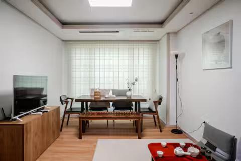 Ssangmun-dong Villa | #ddingsang stay#띵상스테이#신축#3Room 4Bed#Max 6P#한옥#풀옵션#무료주차#공항픽업#웰컴드링크#명동#서울역#동대문#쌍문#Fully furnished apartment#Welcome Drink#Airport Pickup#Free Parking#Korean Traditional