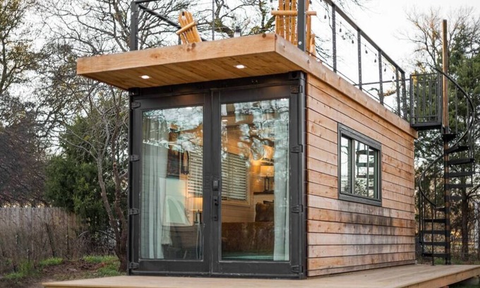 Waco House | Deer Creek Tiny Container Home-12 Min to Magnolia