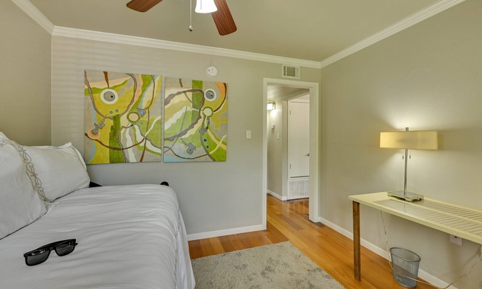 Nacogdoches Apartment | Delightful 2BR Retreat, Walk to SFA, Children & Pet-Friendly + Superhost Clean