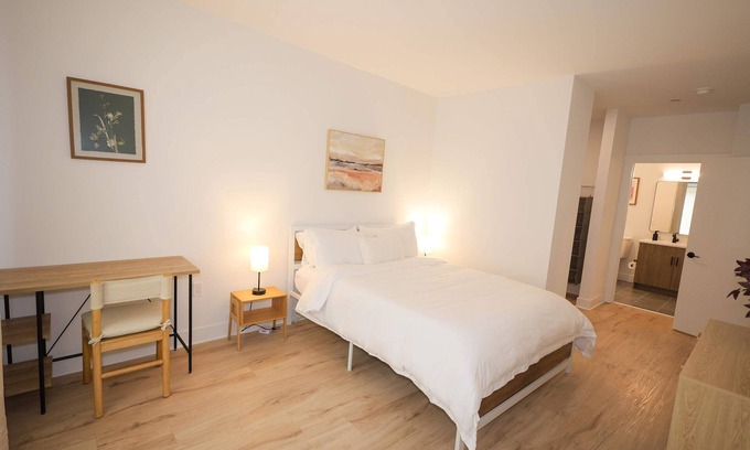 Downtown Apartment | Deluxe 2BR - Parking, Gym, Kids Room, and Wifi