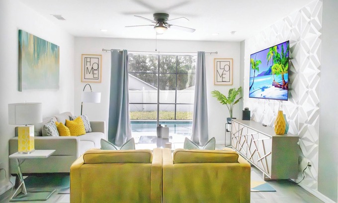 Sunset Ridge Villa | Deluxe 4 Bedroom Home in Gated Community with Private Pool