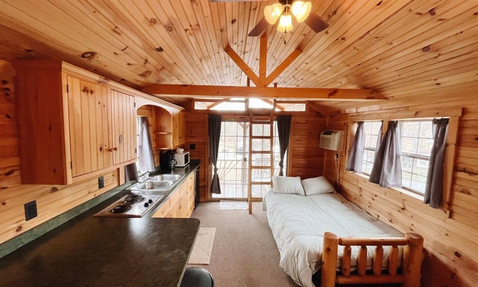 Mifflinburg Cabin | Deluxe Cabin6 Within Campground