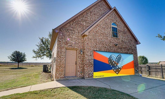 Waxahachie House | Deluxe Home Theater With Amazing Panoramic View