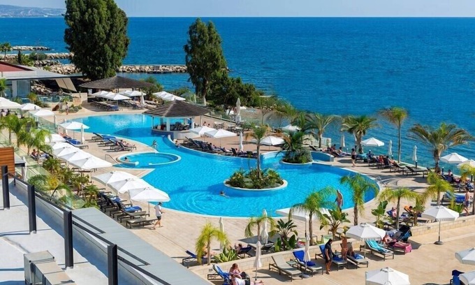 Potamos tis Germasogeias Apartment | Deluxe Sea View Room with Balcony