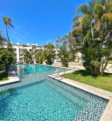 Manzanillo Apartment | Departamento con alberca a 5 min de playa!