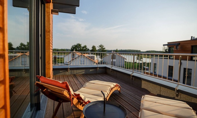 Krakow am See House | Design holiday home Sjöhest on Lake Altdorf. Dog friendly!