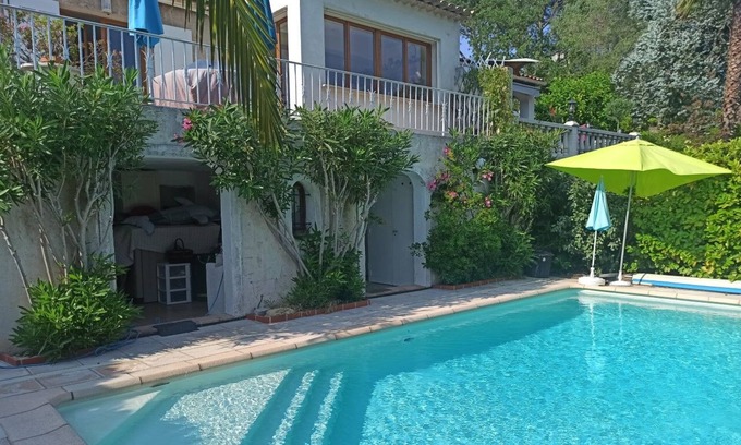 Les Adrets-de-l'Esterel Cabin | Detached house, private pool, breathtaking view of the Esterel,