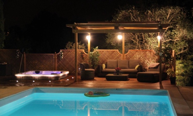 Roquefort-les-Pins Villa | Detached villa, spa (6 places), pool, near Cannes (15km) and Antibes (12km)
