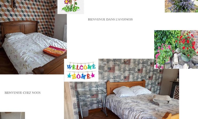 Saint-Hilaire-sur-Helpe House | DEUX CHAMBRES DANS UNE MAISON INDIVIDUELLE AU COEUR De L AVESNOIS