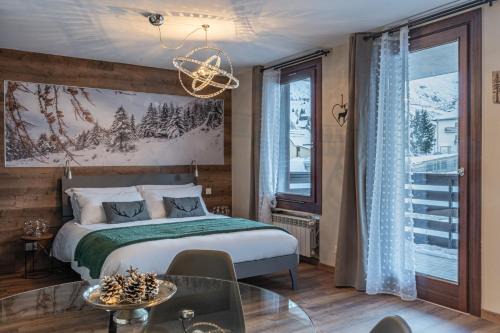 Passo del Tonale Apartment | Diamante ampio monolocale stile chalet alpino