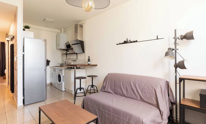 Villette Gare Apartment | DIFY Etienne Richerand - Part Dieu