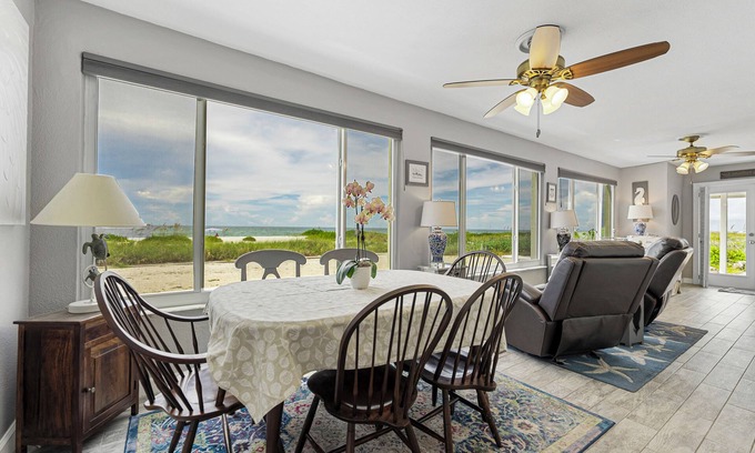 Boca Grande Condo | Direct Gulf Front - A view from every window.