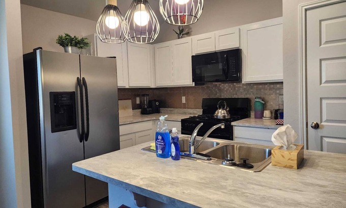 Yukon House | Discover this stylish 3-bedroom home, perfect for a comfortable stay.
