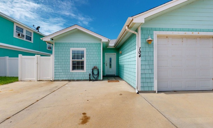 Safe Harbor House | Dog-friendly duplex near beach with pool, central AC, & W/D