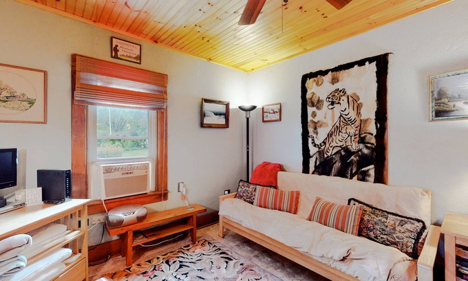 North Hero House | Dog-friendly lakefront house with firepit, grill, 5 kayaks, dock & amazing views
