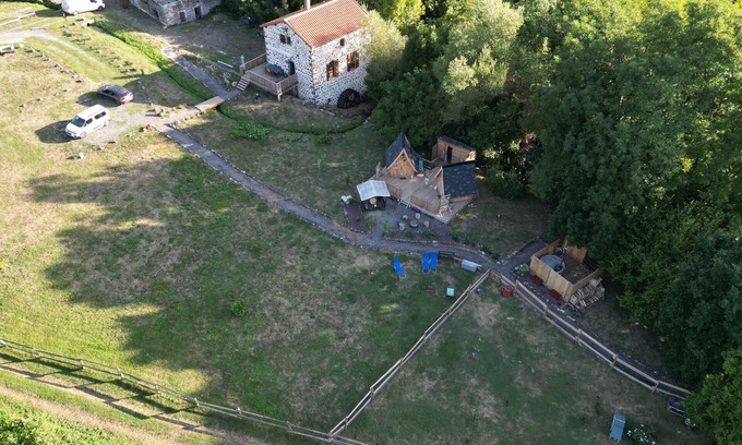 Saint-Diery House | Domaine Atypique Privatisé Pour 12 Personnes