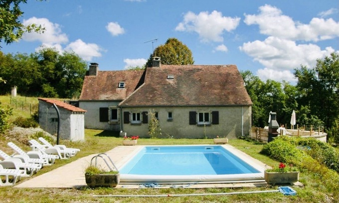 Concores House | Domaine biargues 9 pers with secure swimming pool between sarlat and rocamadour
