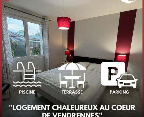 Vendrennes Apartment | Domaine des 5 Roses - Rose Rouge