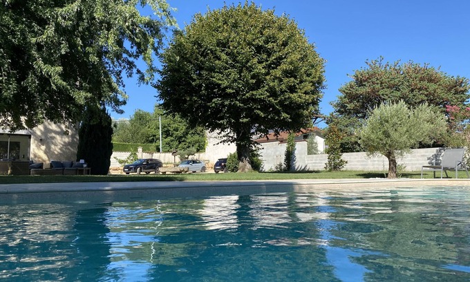 Saint-Savin House | Domaine des Oliviers House with swimming pool