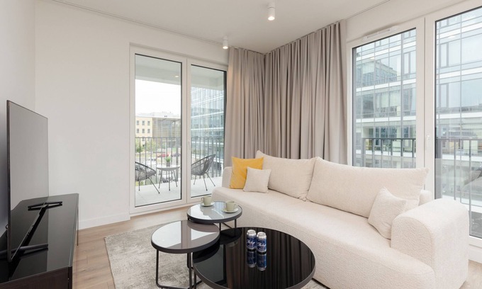 Mokotow Apartment | Domaniewska 47A/343, 3 bedrooms, Parking, Prestige