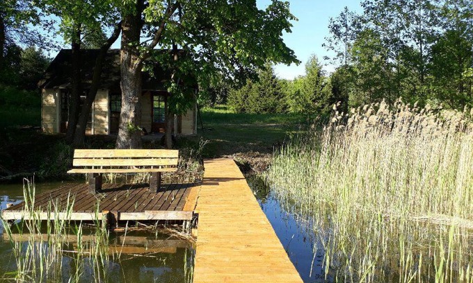 Miłki Cabin | Domek na Skraju Wsi dostęp do jeziora UBLIK