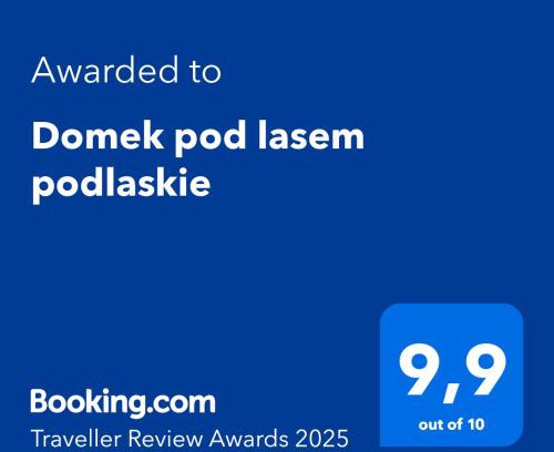Nurzec Stacja House | Domek pod lasem podlaskie