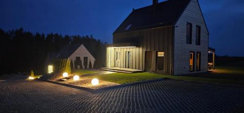 Somonino House | Domy pod lasem BANIA-SAUNA