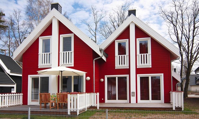 Glowe House | Doppelhaushälfte Dünenrose, Glowe