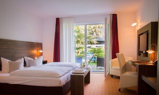 Kyritz Apartment | Doppelzimmer mit Terrasse