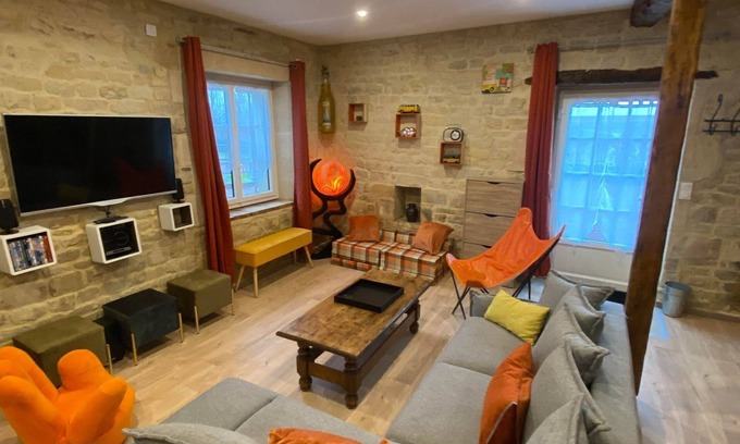 Moulins en Bessin Cottage | Dortoir à 10 Minutes de Bayeux