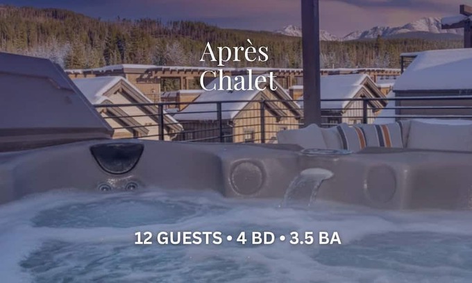 Winter Park Ski Chalet | Downtown Après Chalet | Hot Tub Mountain Views