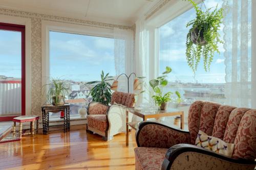 Torshavn Apartment | Downtown - Retro Decor - Stunning Views - Terrace
