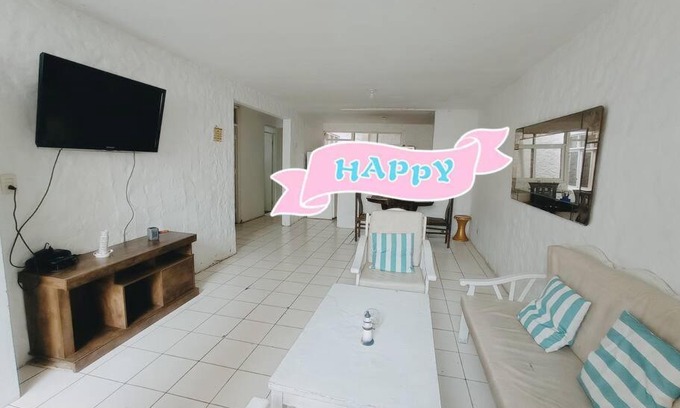 Punta Hermosa Apartment | Dpto 1er Nivel, cochera, parrilla, tv, wifi, Gym