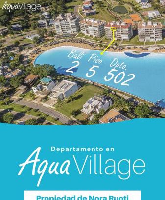 San Bernardino Apartment | Dpto de playa 2 dormitorios Aqua Village Sanber