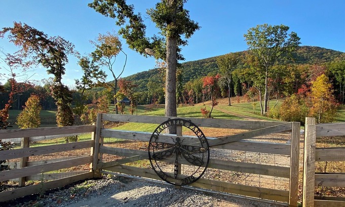 Cleveland House | Dragonfly Farms - North Georgia Mountains Farm Retreat featuring Highland Cows
