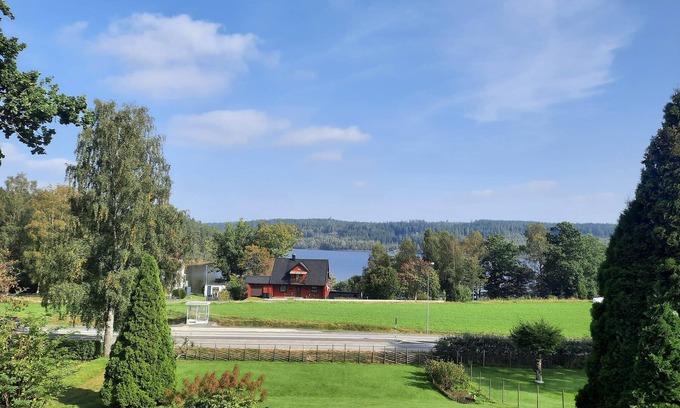 Overlida House | Dream Holiday home with wonderful lake view near Gothenburg in western Sweden