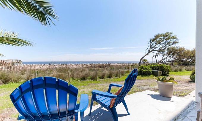 Jekyll Island Condo | Driftwood paradise, ocean view!