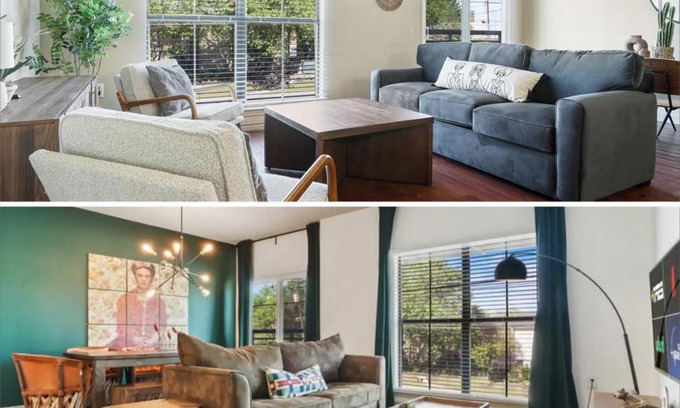 North Loop Apartment | Dual Urban Oasis 8BR in Vibrant North Loop Hub