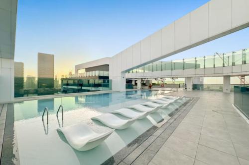 Bur Dubai Apartment | Dubai Frame Views Steps from Metro & Sheikh Zayed Road