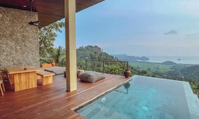 Selong Belanak Villa | DUNIA 2 Bed Luxury villa I Sea view I Private pool, Dunia Lombok