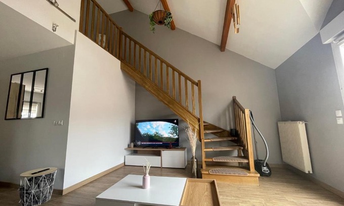 Clouange Apartment | Duplex 71 m2 balcon Amnéville, Metz, Thionville, Luxembourg