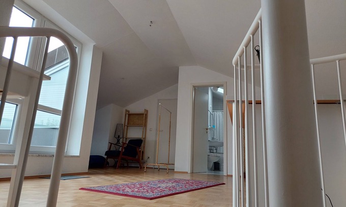 Loschwitz Apartment | Duplex apartment over 2 levels with roof terrace near the Elbe in Dresden-Blasewitz