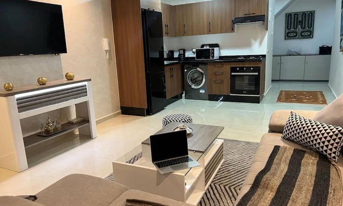 Gueliz Apartment | Duplex neuf, fibré avec accès piscine
